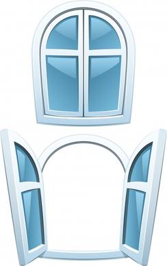 windows icons 3d modern design