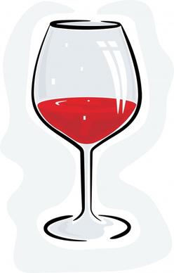 wine glass drawing bright classical sketch