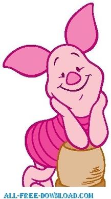 Winnie the Pooh Piglet 012