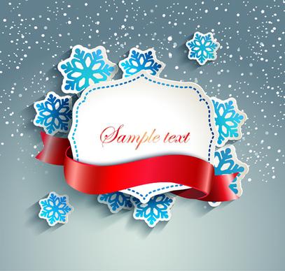 winter christmas and new year frame backgrounds