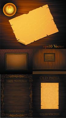 wood kraft photo vector