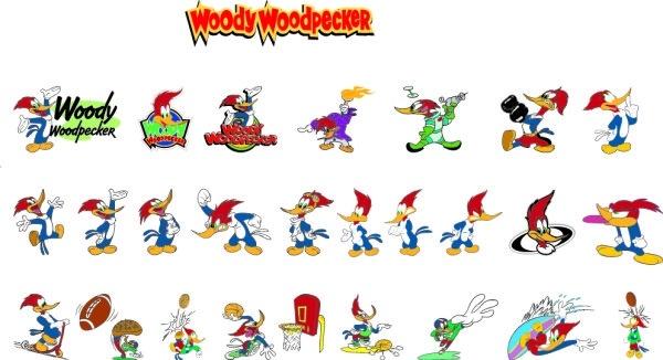 woody woodpecker cartoon clip art