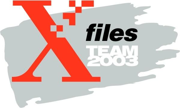 xerox x filesteam 2003