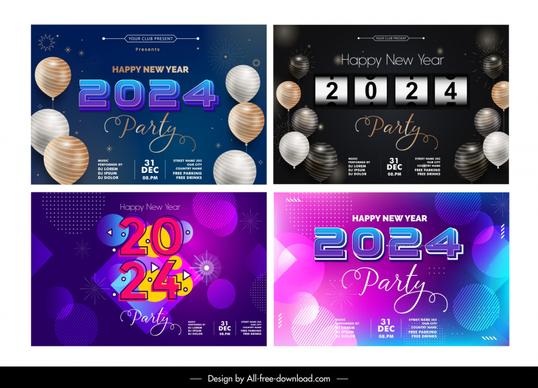 year end party backdrop templates collection elegant modern
