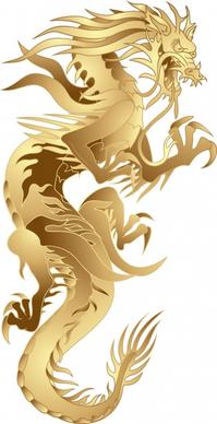 year of the dragon patterns vector