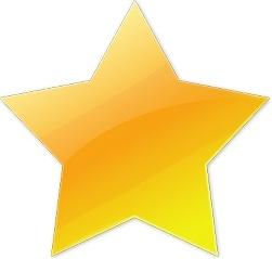 Yellow five star