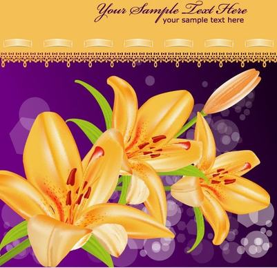 yellow flower background curtain violet bokeh backdrop decoration