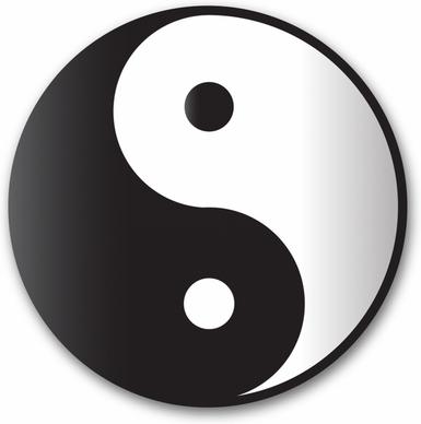  Yin Yang Button