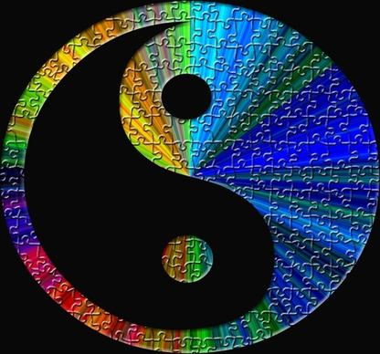 yin-yang puzzle play