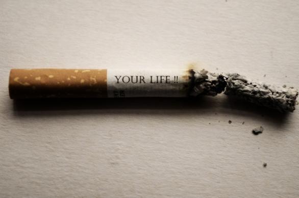 your life cigarette