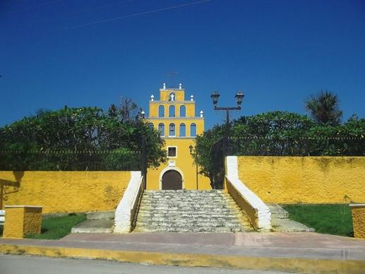 yucatan mexico church