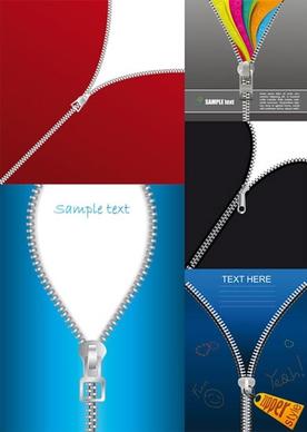 zipper background templates colored plain modern design