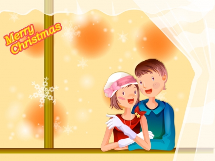 Merry Christmas With Love Wallpapers in jpg format for free download