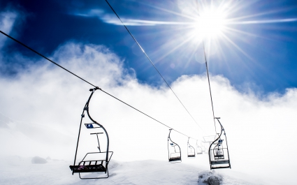 Mountain Ropeway Ski Resort Wallpapers in jpg format for free download