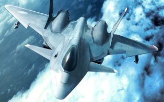 F 22 Raptor In Ace Combat Wallpapers In Jpg Format For Free Download