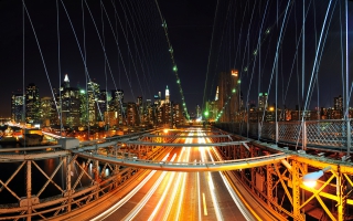 New York Skyline At Night Wallpapers In Jpg Format For Free Download